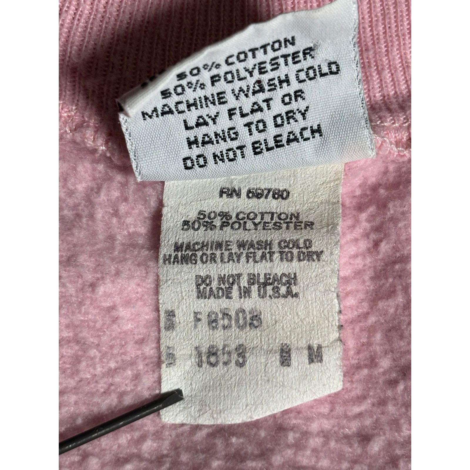 Guess Vintage Guess Diner Grill Pink Crewneck Sweatshirt USA Made Size L / US 10 / IT 46 - 8 Thumbnail