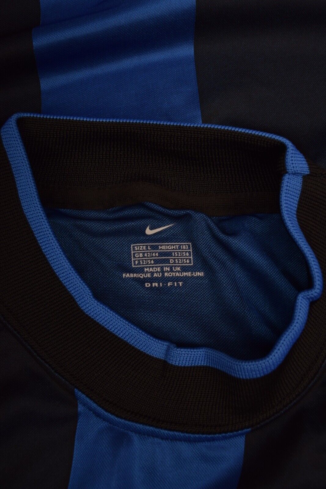Nike Inter Milano Nike 2000-2001 Home Football Shirt Size L BNWT Size US L / EU 52-54 / 3 - 6 Thumbnail