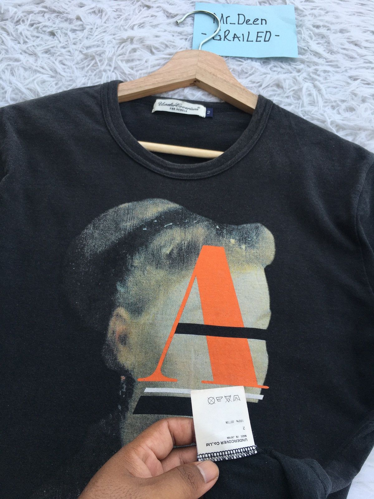 Undercover Rare Undercover for rebel Women Face Photograph Printed Tee Size US S / EU 44-46 / 1 - 10 Thumbnail
