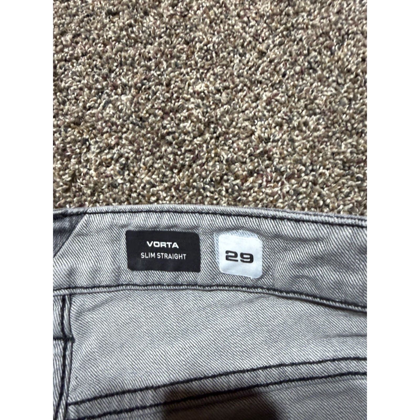 Volcom Volcom Jeans Slim Straight Men 29 Gray Denim 29X32 Size US 29 - 5 Thumbnail