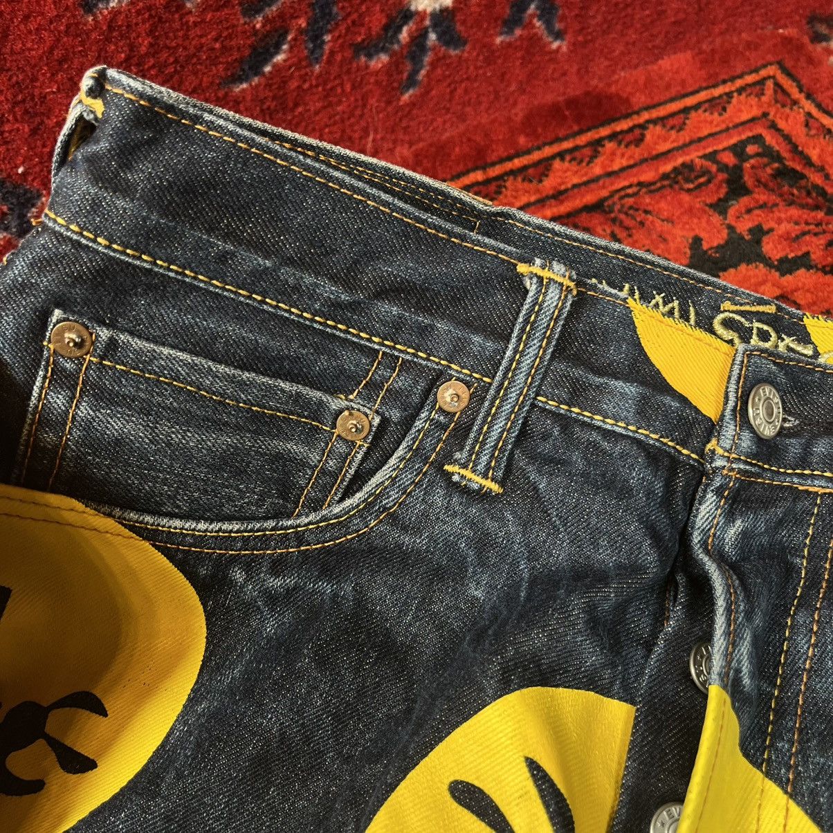 Evisu EVISU Jeans Japan Tukimi Tsukimi Special Rabbit Moon Print Size US 31 - 9 Thumbnail