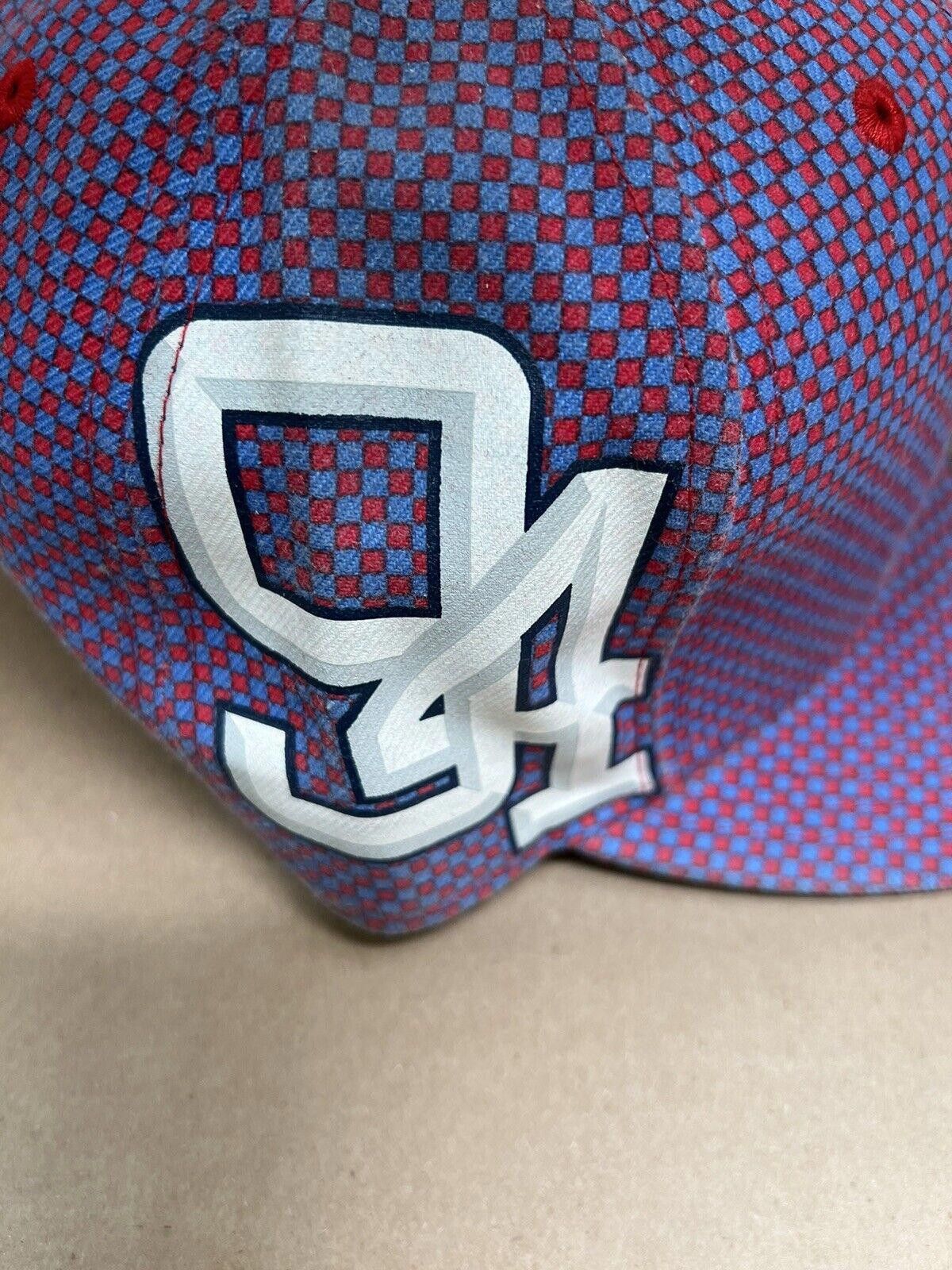 New Era 2007 SS07 Supreme New Era Checkered Cap Hat Purple Size ONE SIZE - 3 Thumbnail
