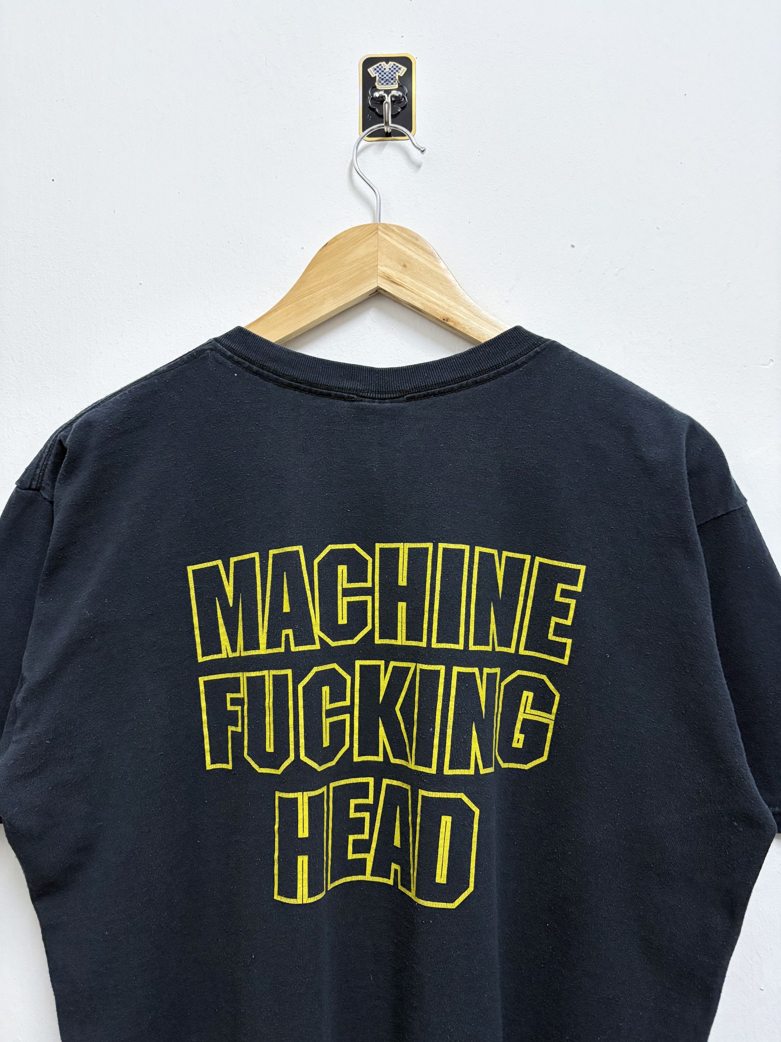 Band Tees 2000's Machine Fuckin Head - Rock Band T-Shirt Size US M / EU 48-50 / 2 - 4 Thumbnail