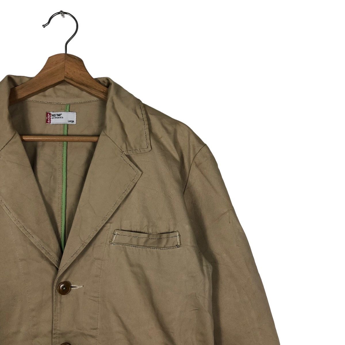 Levi's 🔥90’s Vintage Chore Jacket Double Breast Levi’s Red Tab Size US L / EU 52-54 / 3 - 6 Thumbnail