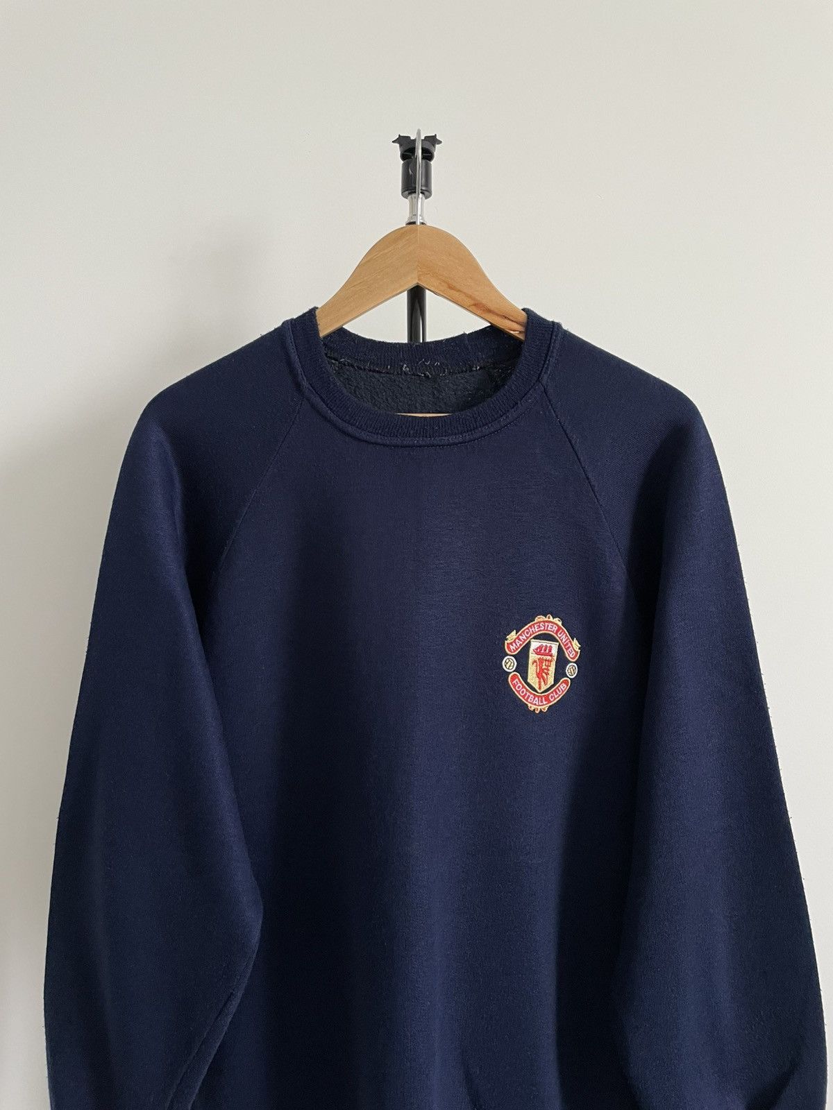 Vintage Vintage 80’s Manchester United Sweatshirt Football Jersey Size US XL / EU 56 / 4 - 2 Thumbnail