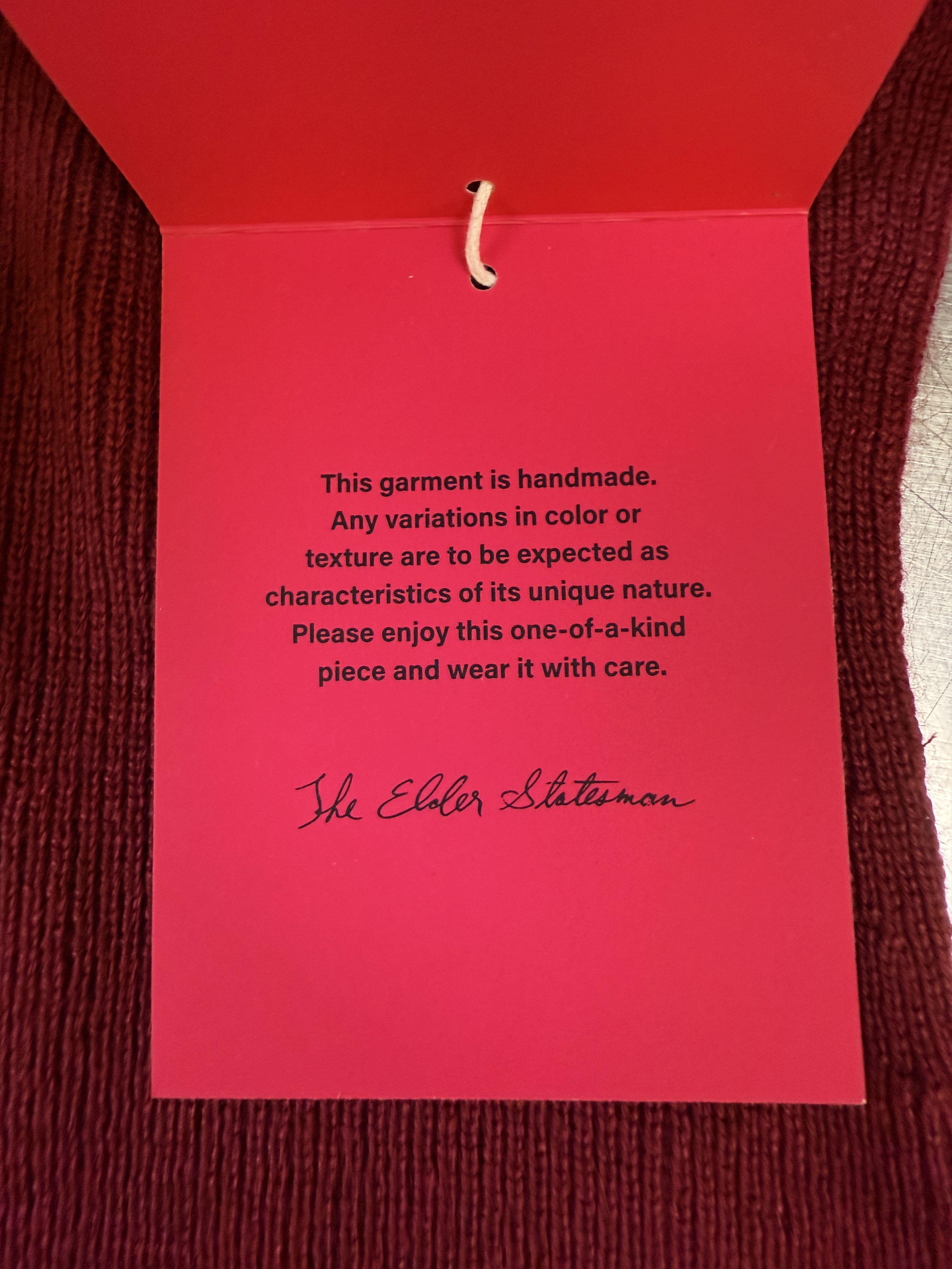 The Elder Statesman $650 The Elder Statesman Delicash Merlot Turtleneck Size S / US 4 / IT 40 - 5 Thumbnail
