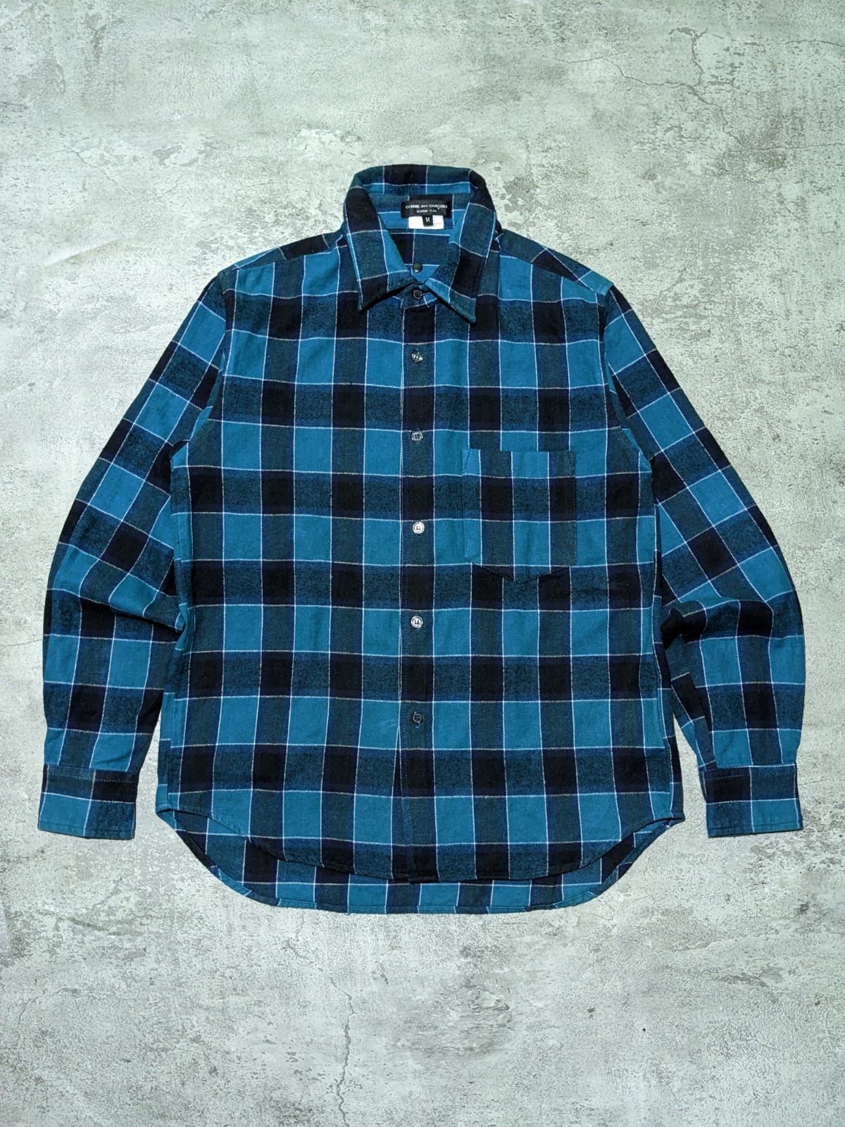 Comme des Garcons Homme Plus 2005 Comme Des Garcons Homme Plus Plaid Shirt Size US M / EU 48-50 / 2 - 1 Thumbnail