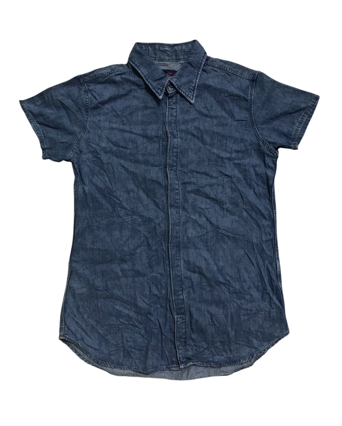 45rpm 💥45rpm Indigo Blue Button Shirt Size S / US 4 / IT 40 - 1 Thumbnail