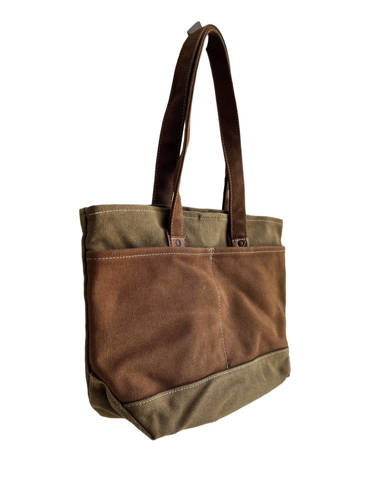 Levi's Made & Crafted Vtg 80s Levi's Durable Canvas Cotton Tactical Shoulder Bag Size ONE SIZE - 4 Thumbnail