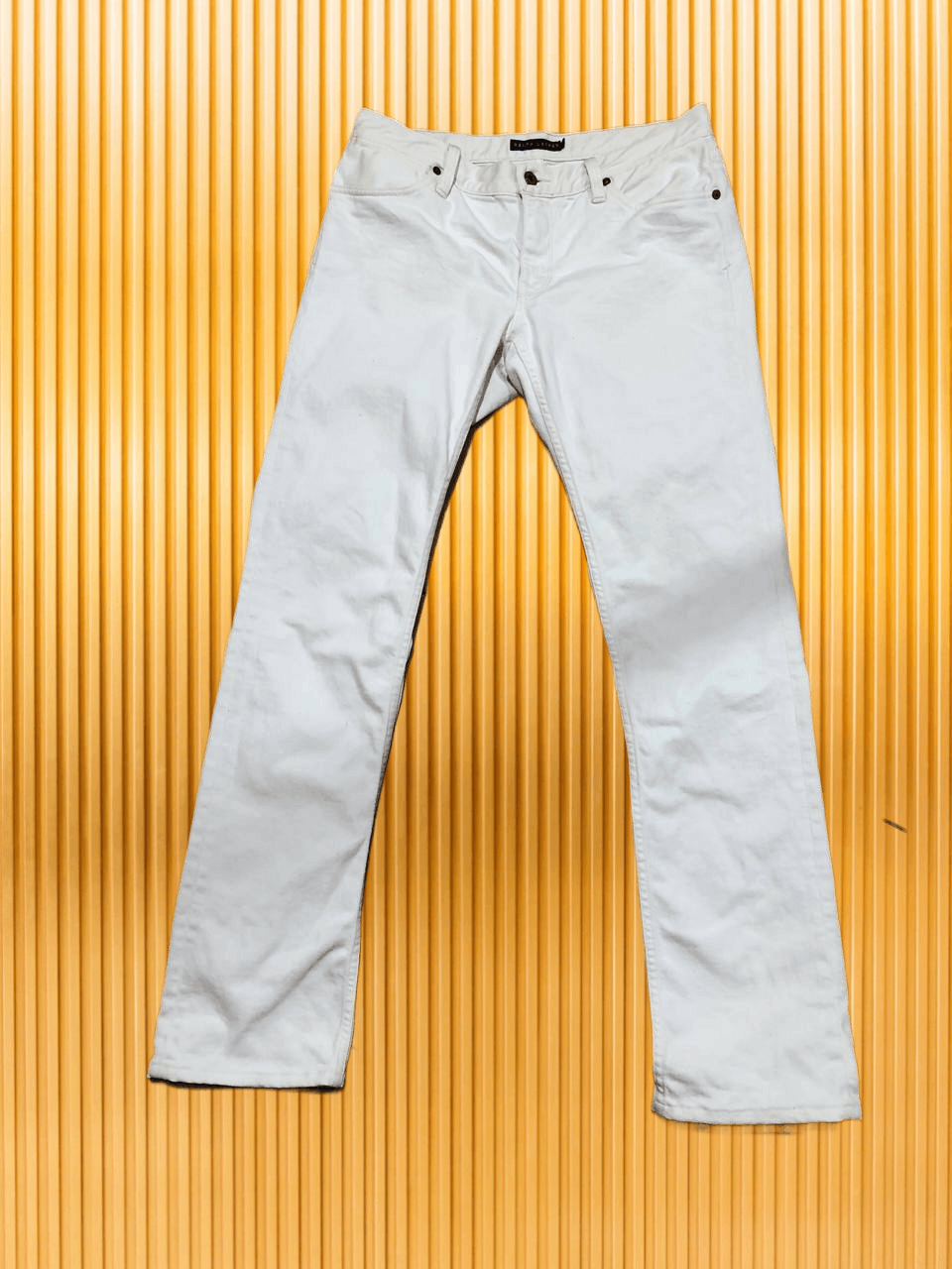 Ralph Lauren vintage jeans white Ralph Lauren Y2K Denim pants Size US 30 / EU 46 - 1 Thumbnail