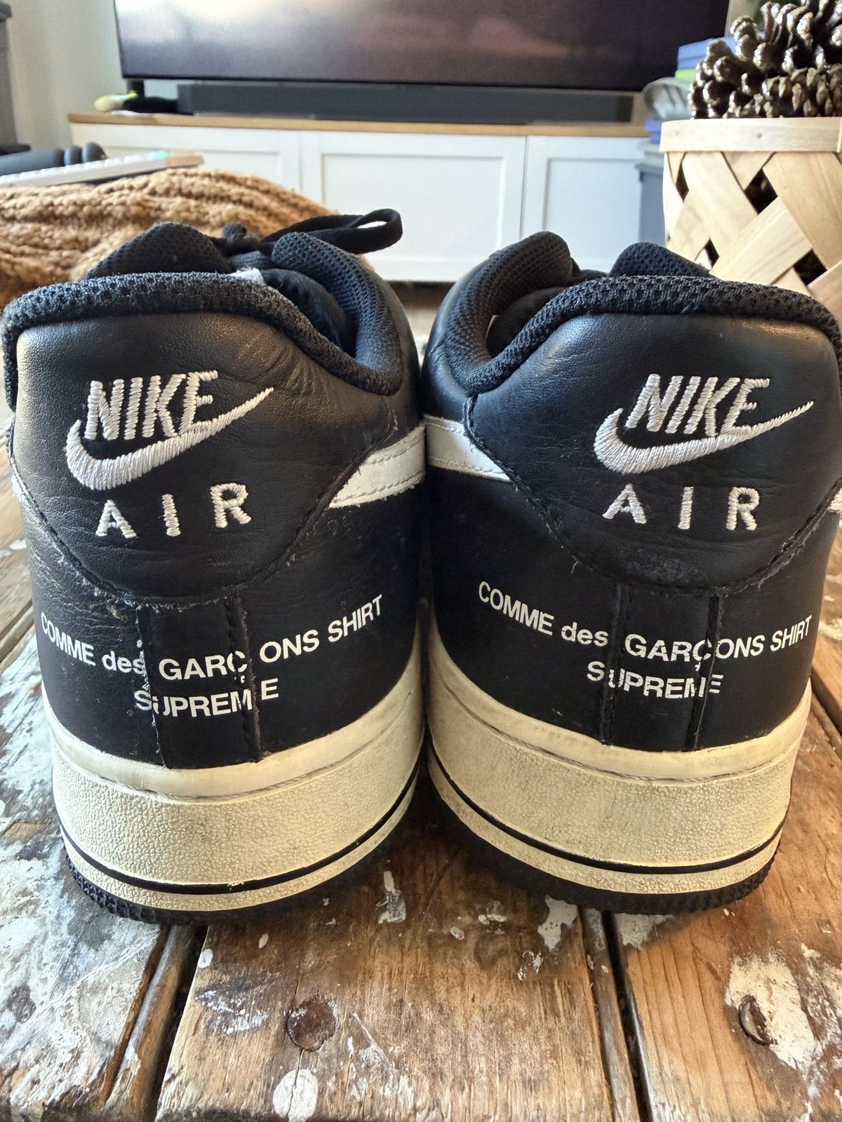 Comme des Garcons × Nike Supreme x Comme des Garçons x Nike Air Force 1 Low Size US 11 / EU 44 - 2 Thumbnail