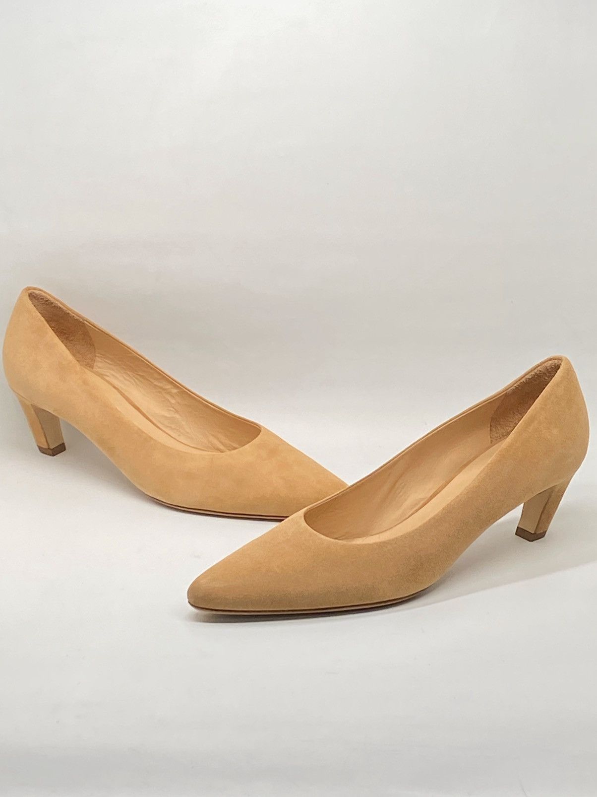Gabriela Hearst Gabriela Hearst Peggy 50MM Suede Pumps size 40 Size US 10 / IT 40 - 4 Thumbnail