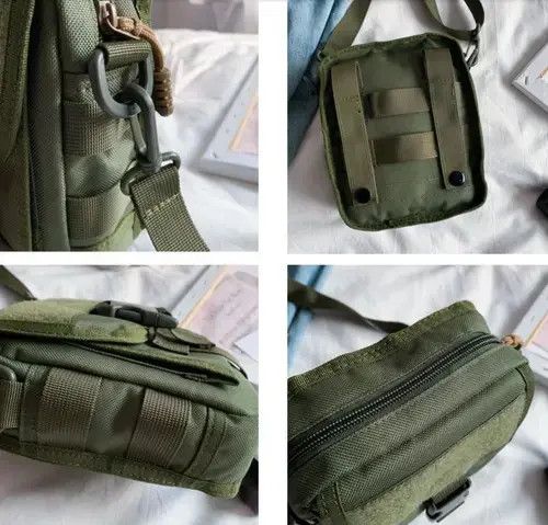 VIBE Vintage green utility cargo bag Size ONE SIZE - 4 Thumbnail