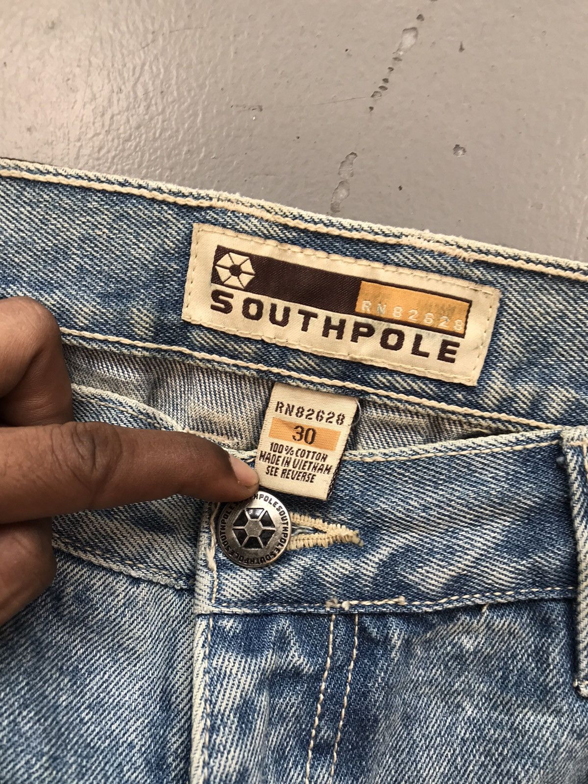 Southpole × Vintage Vintage Southpole straight fit denim pant Size US 30 / EU 46 - 4 Thumbnail