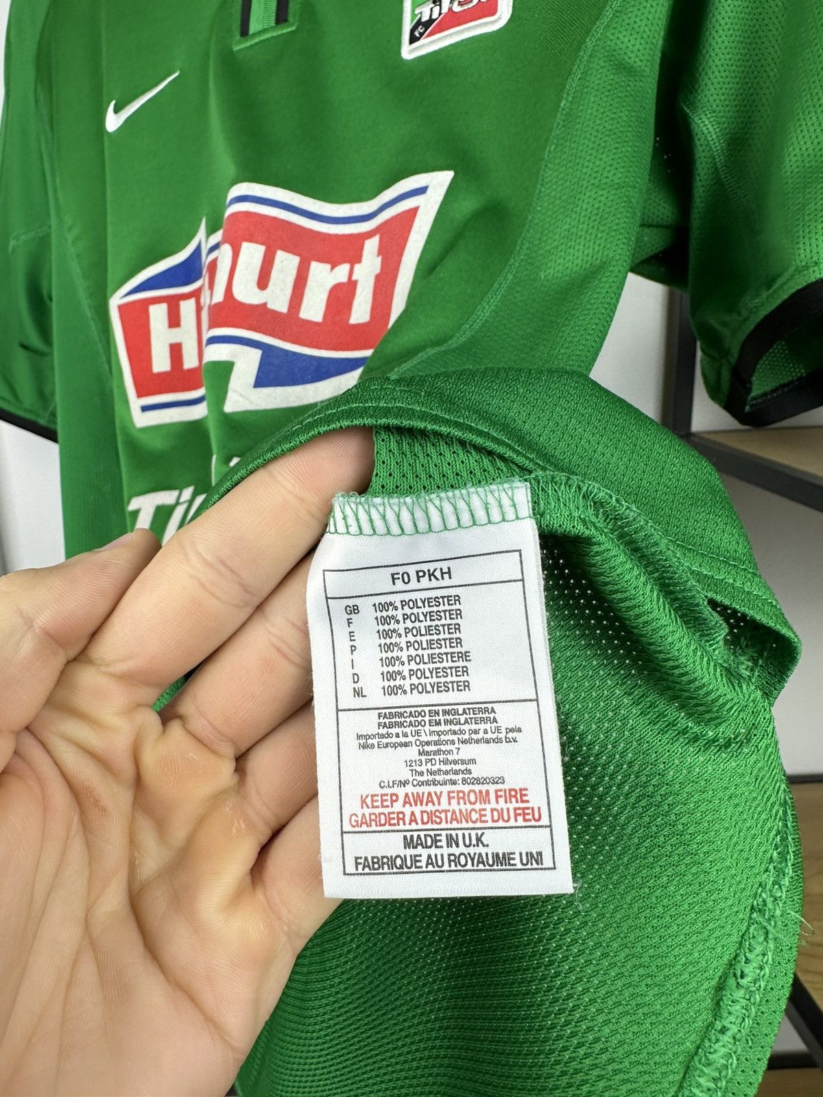 Nike Vintage Tirol Innsbruck #9 Gilewicz shirt Football jersey XS Size US XS / EU 42 / 0 - 12 Thumbnail