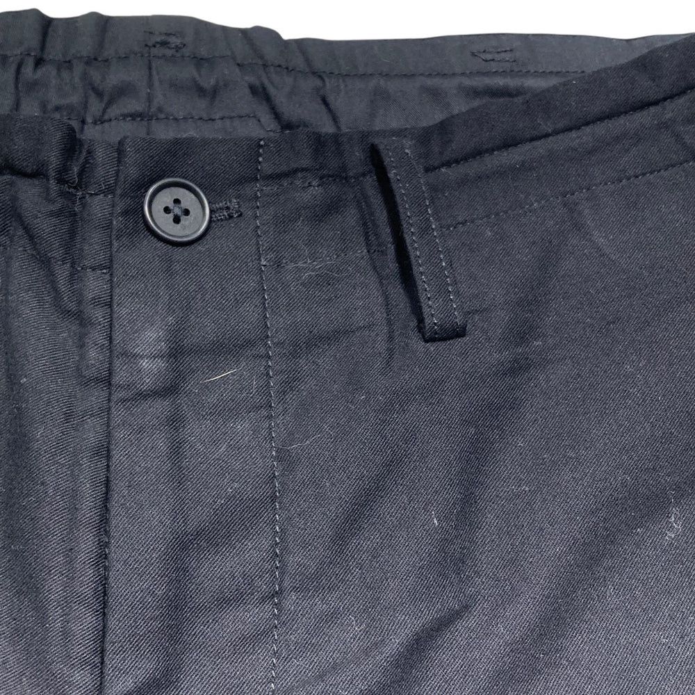 Yohji Yamamoto Yohji Yamamoto pour homme/black/cotton Easy pants Size US 33 - 8 Thumbnail