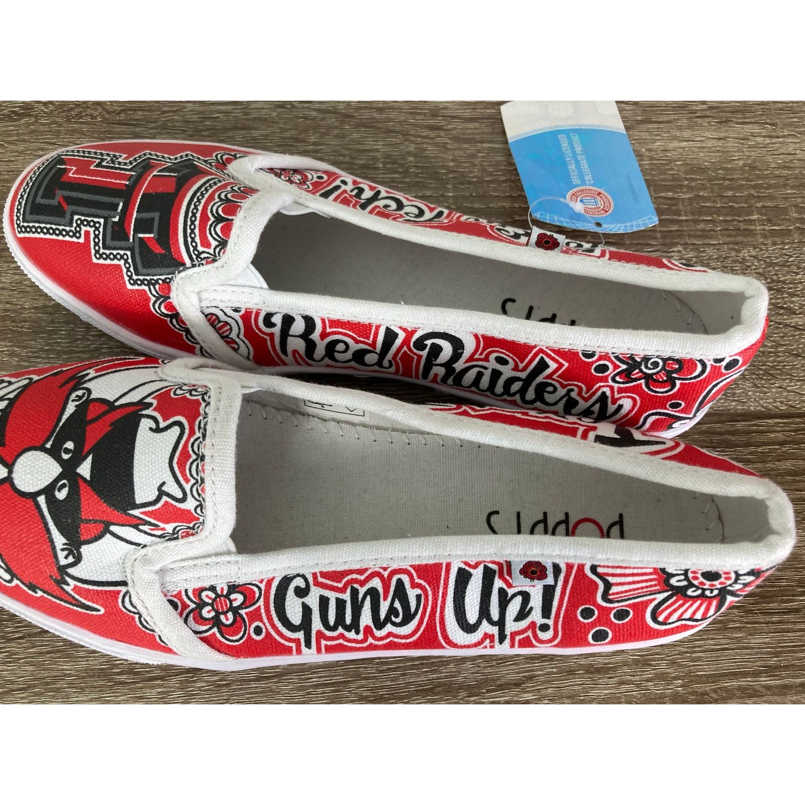 Other NCAA Women's Texas Tech Red Raiders Slip-On Shoes Size 8 NEW Size US 8 / IT 38 - 7 Thumbnail
