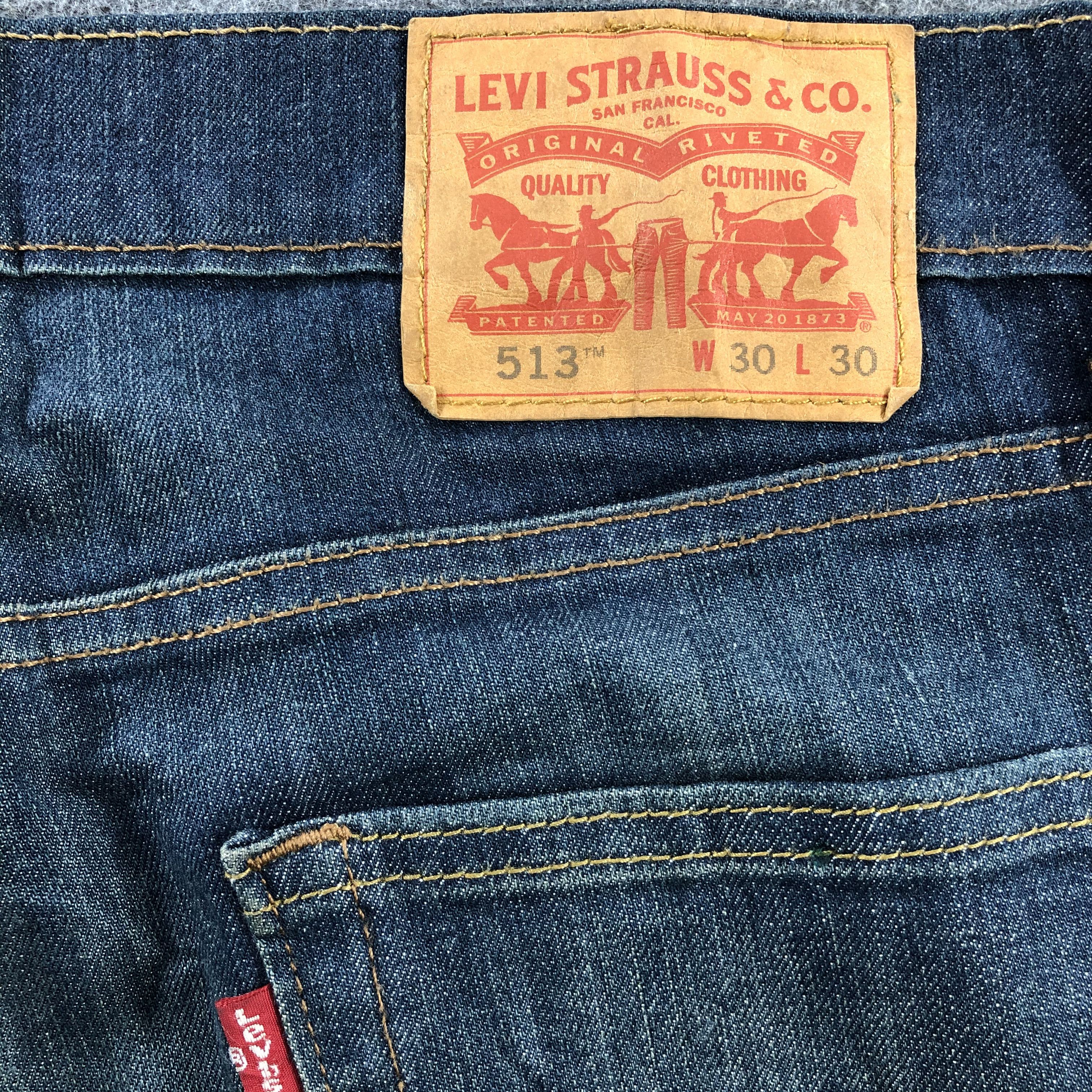 Levi's × Vintage Vintage Blue Wash Levis 513 Jeans-JM1820 Size US 34 / EU 50 - 6 Thumbnail