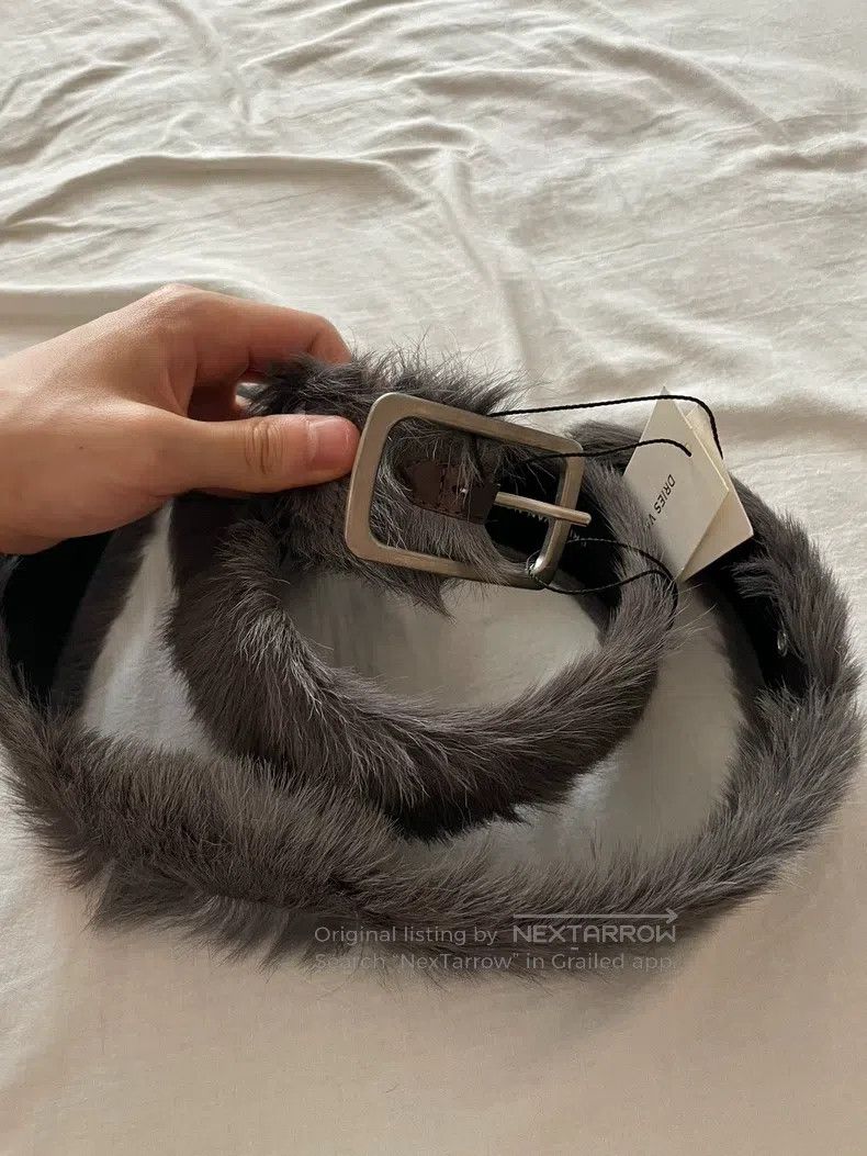 Dries Van Noten Dries Van Noten Horse Hair Fur Belt Size ONE SIZE - 4 Thumbnail