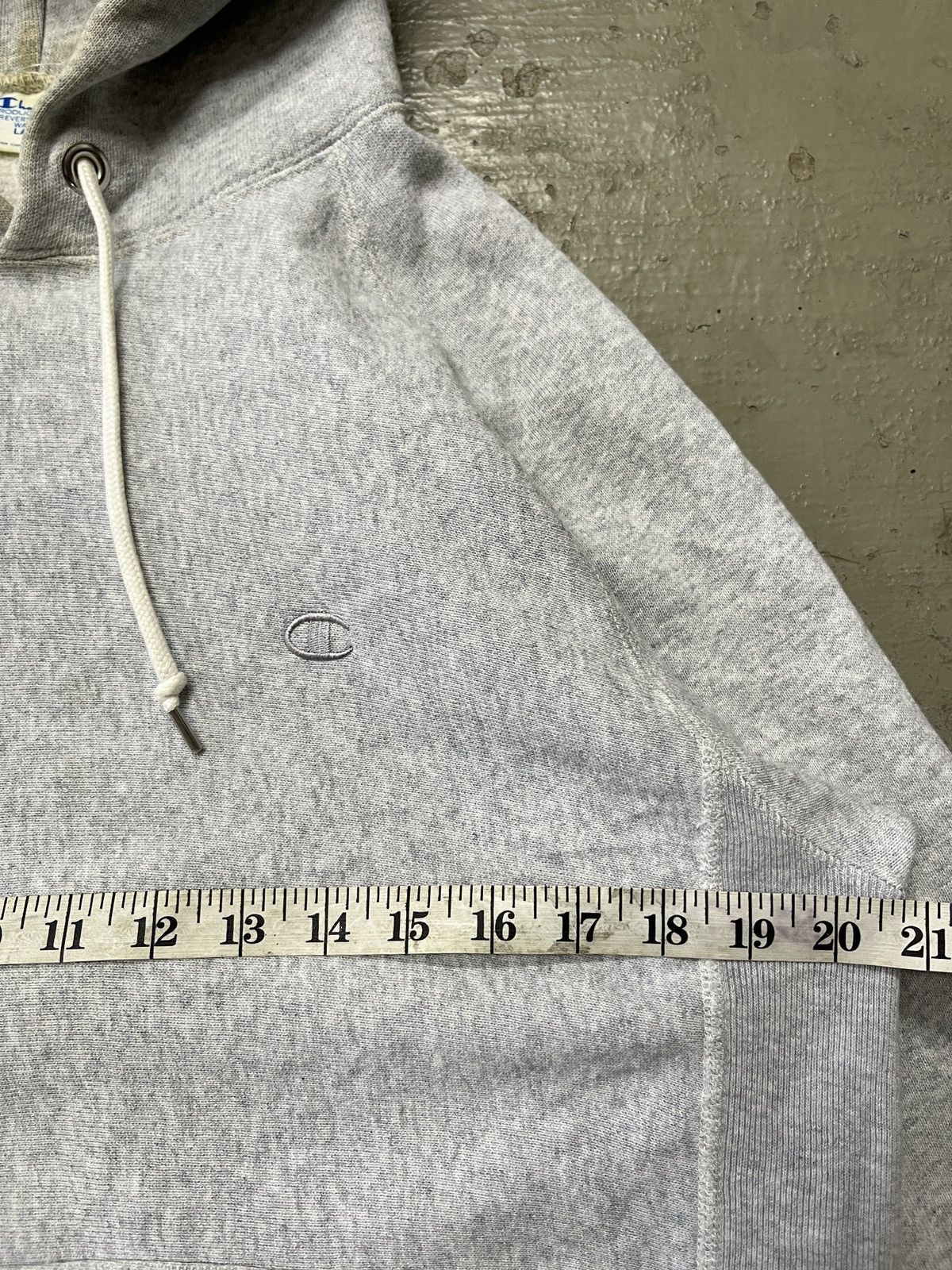 Champion × Vintage Vintage 1990’s Champion Reverse Weave Blank Hoodie Size US M / EU 48-50 / 2 - 5 Thumbnail