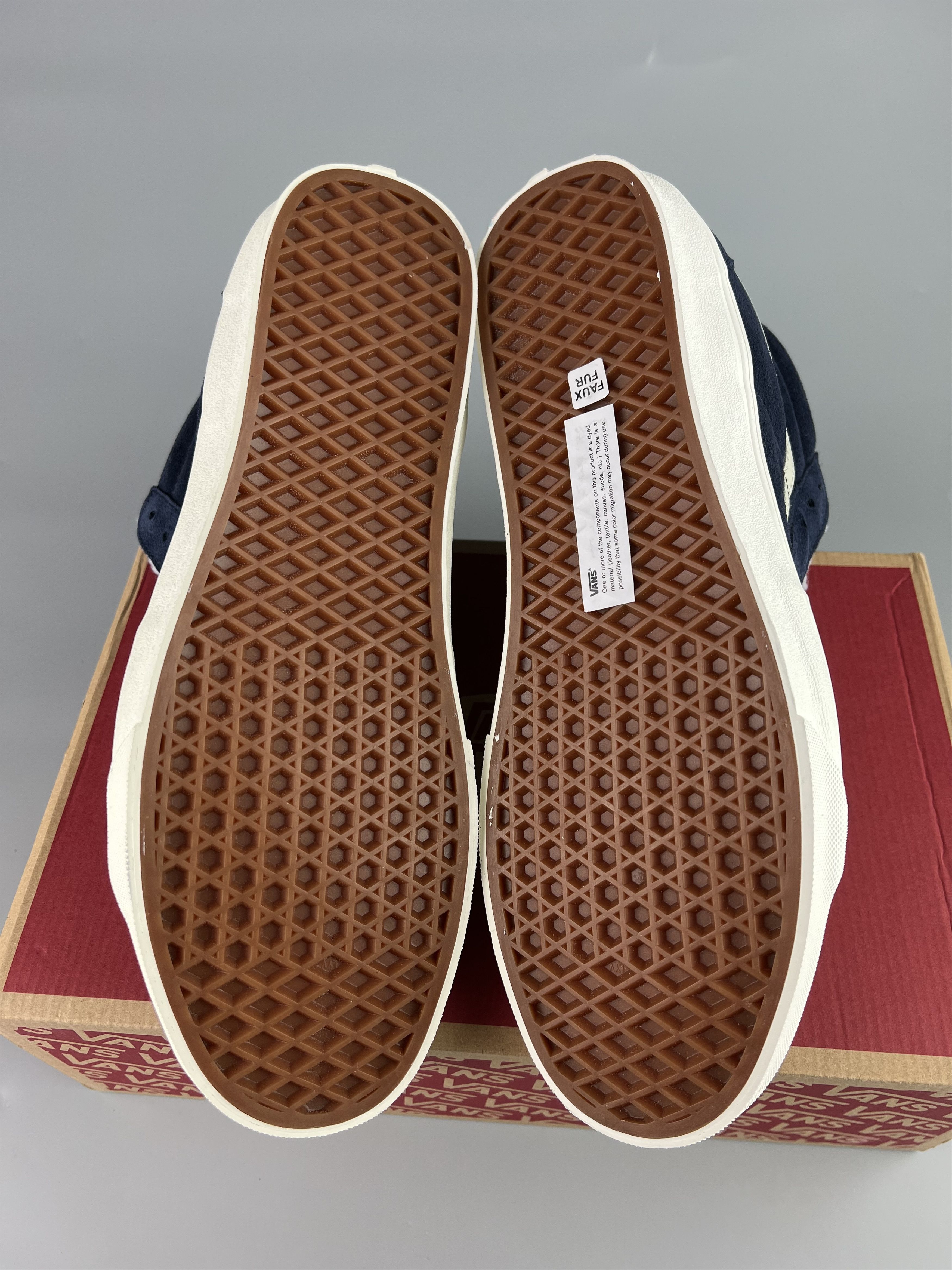 Vans Vans SK8-HI Suede Skate Sneaker Navy Blue Size US11.5 Size US 11.5 / EU 44-45 - 5 Thumbnail