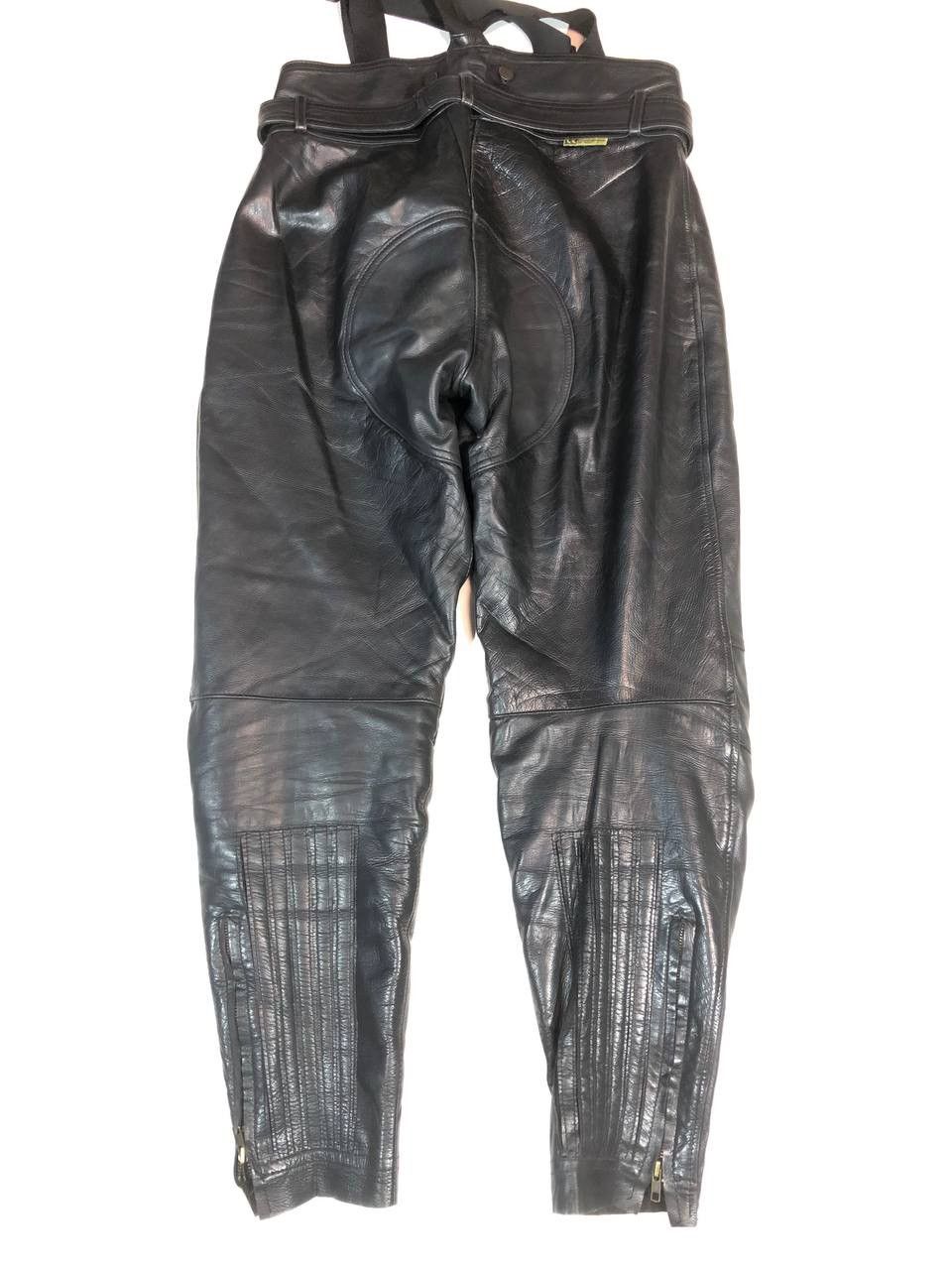 Genuine Leather Avangarde Racing Moto Biker Leather Overall Pants Size US 34 / EU 50 - 6 Thumbnail