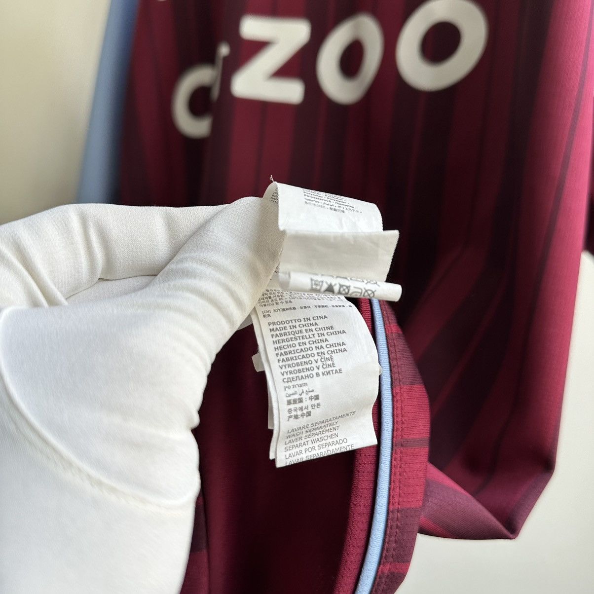 Kappa Kappa Aston Villa FC AVFC 2021/22 Soccer Jersey Blokecore Size US XXL / EU 58 / 5 - 12 Thumbnail