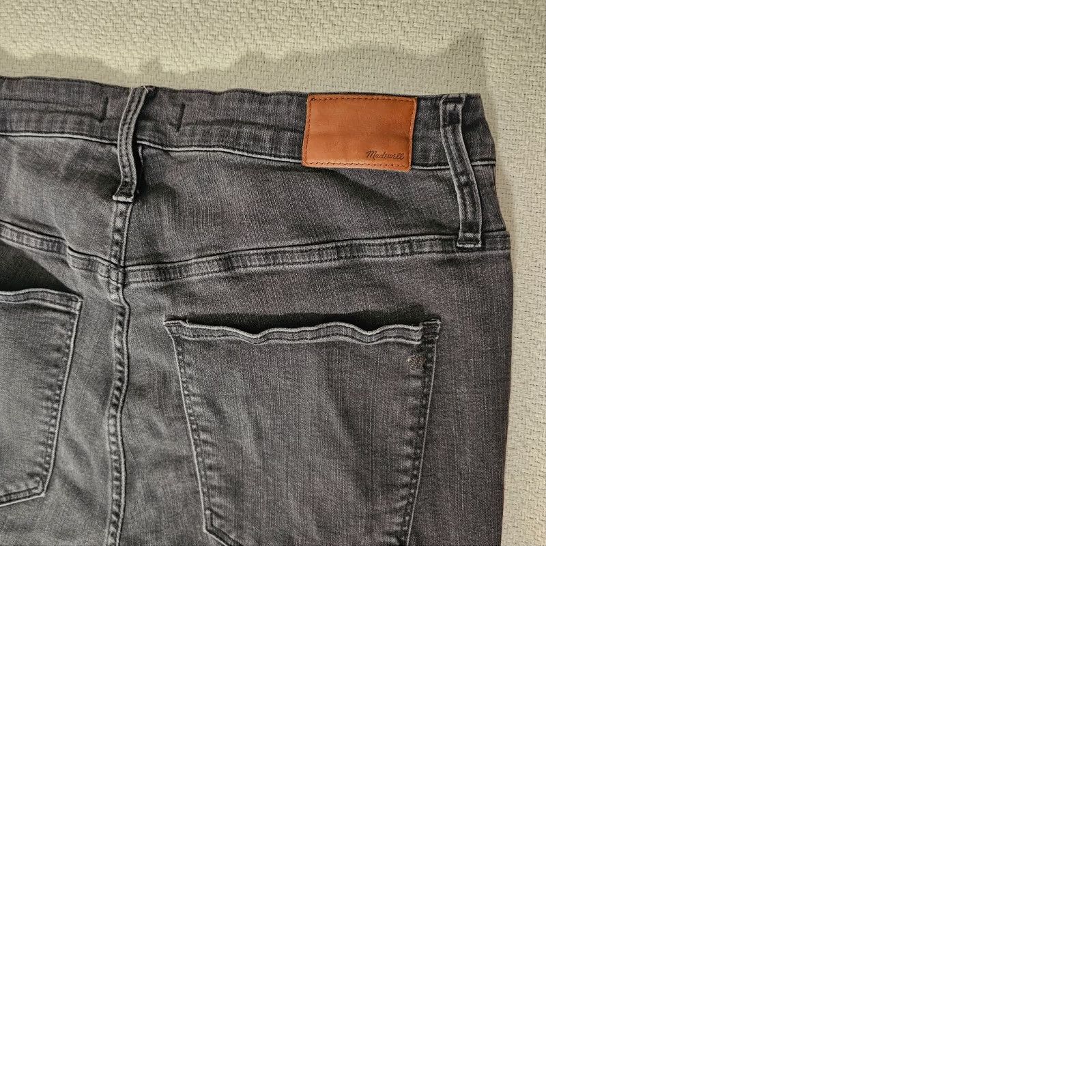 Madewell Madewell Jeans Women's Size 33 Black Denim Skinny High Rise Pockets Inseam 27.5 in Vintage No Size 24" / US 00 / IT 34 - 9 Thumbnail