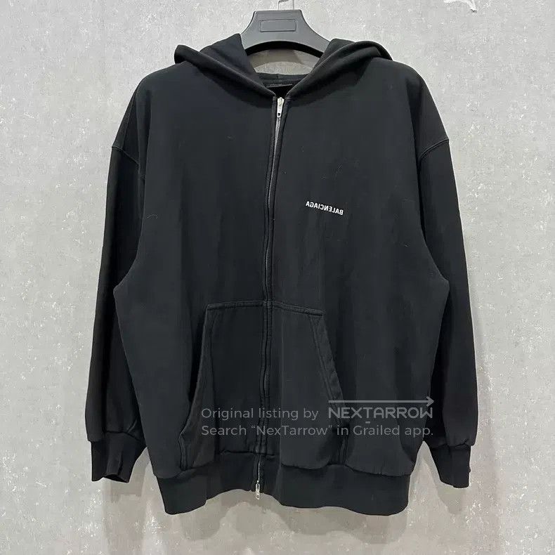 Balenciaga Balenciaga Letter Logo Zip-Up Jacket Size US M / EU 48-50 / 2 - 4 Thumbnail