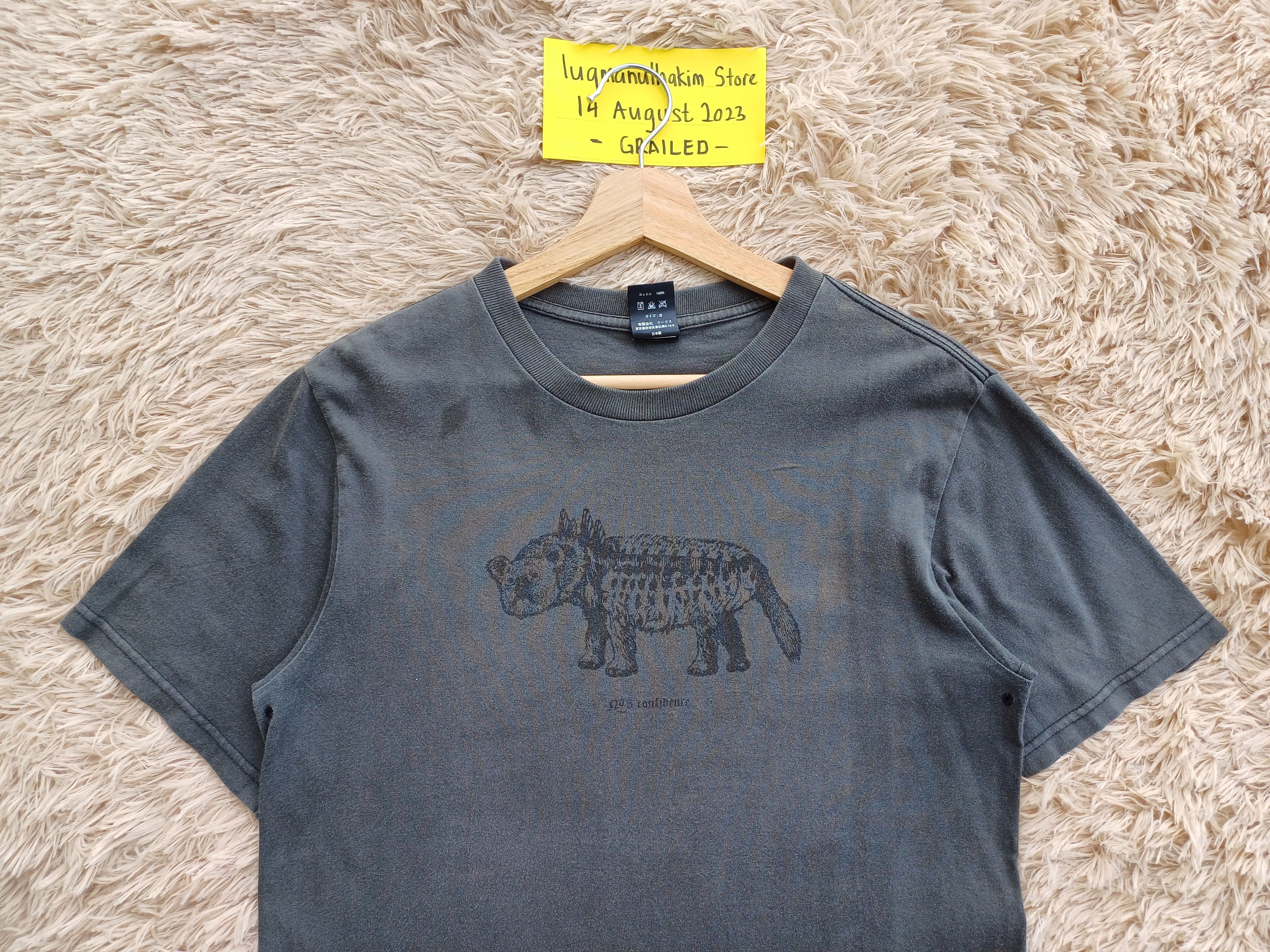 Number (N)ine RARE SS2006 Number (N)ine Skeleton Dinosaur Print T-shirt Size US S / EU 44-46 / 1 - 5 Thumbnail