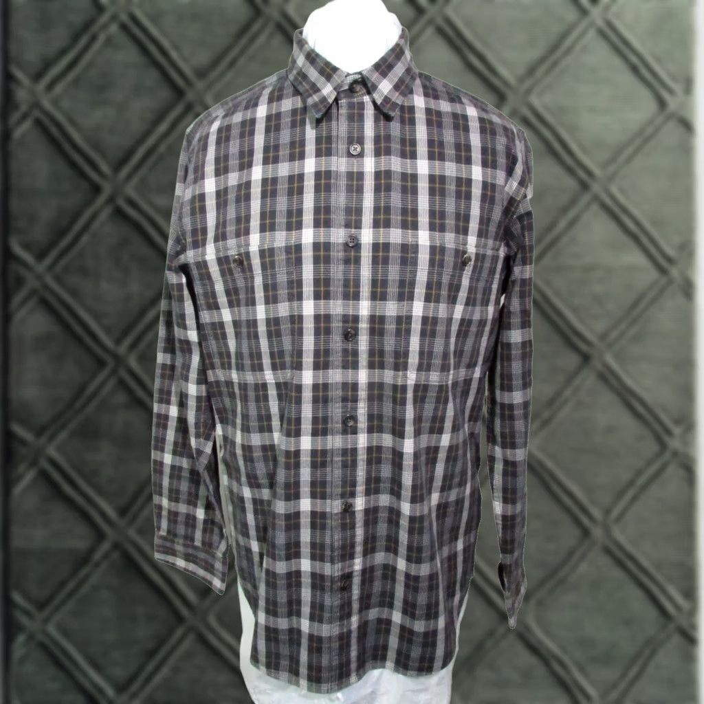 Filson Filson Button Up Shirt Mens Size Medium Plaid Black Long Sleeve Lightweight Size US M / EU 48-50 / 2 - 1 Thumbnail