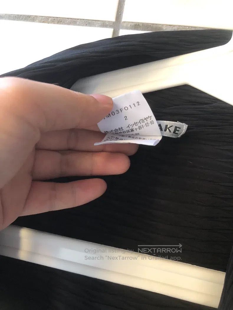 Issey Miyake Issey Miyake Black Fish Scale Jacket Size M / US 6-8 / IT 42-44 - 4 Thumbnail