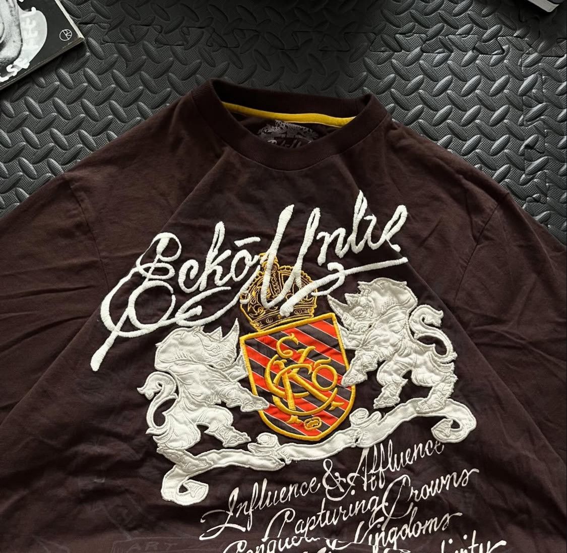 Ecko Unltd. T SHIRT ECKO UNLTD BROWN Size US L / EU 52-54 / 3 - 4 Thumbnail