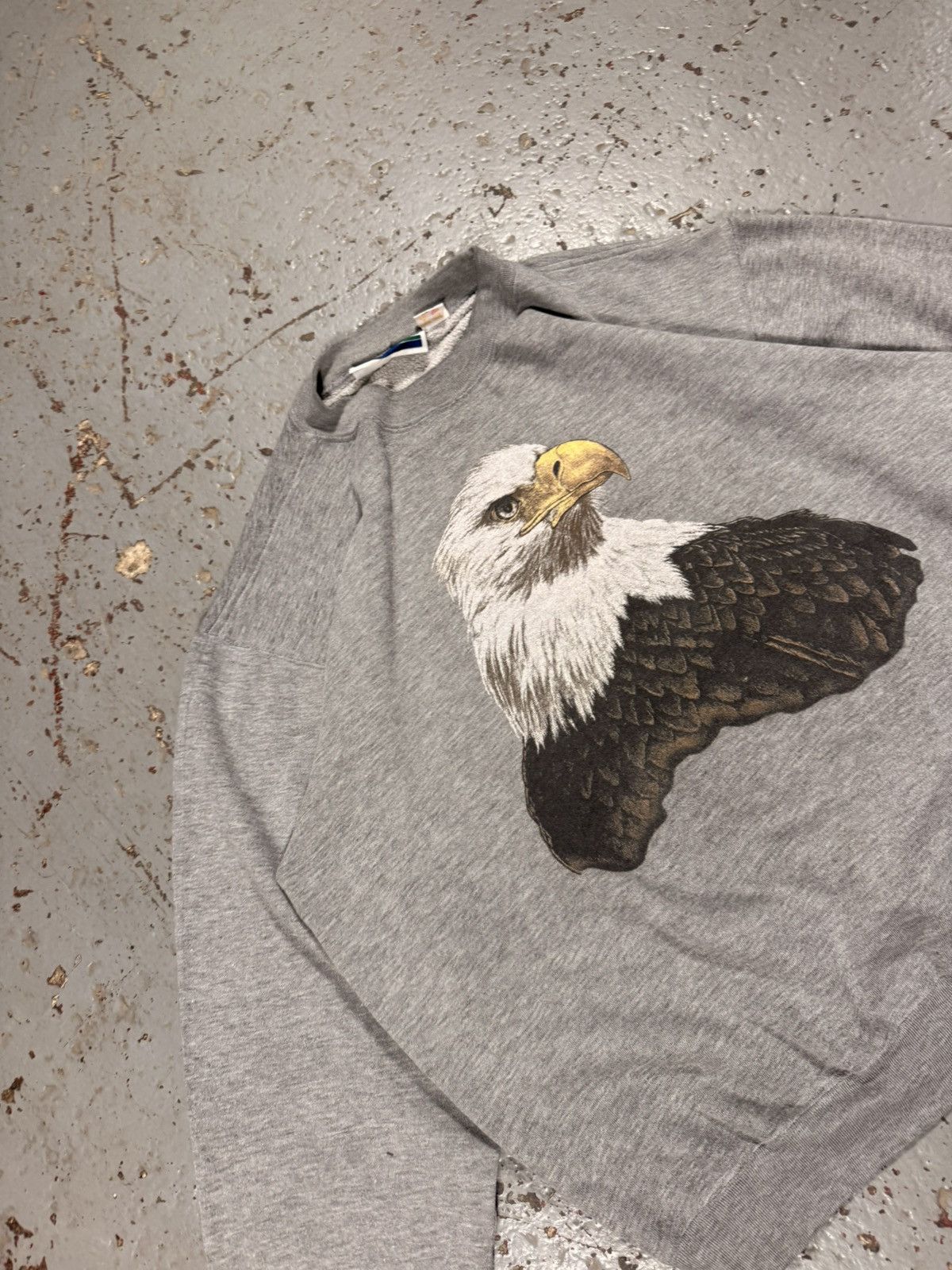 Other Vintage Distressed Eagle Nature Crewneck Sweater Size US L / EU 52-54 / 3 - 3 Thumbnail