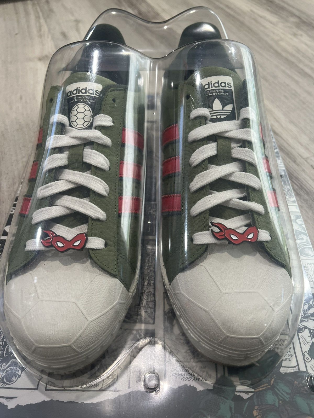 Adidas Adidas SUPERSTAR - Ninja Turtles Size US 12 / EU 45 - 5 Thumbnail