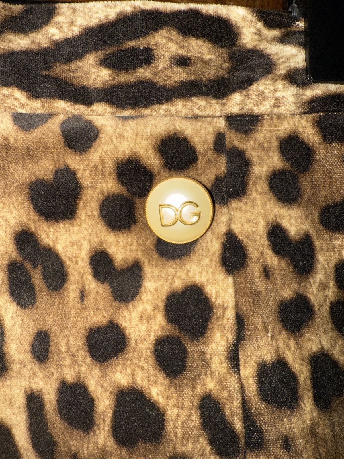 Dolce & Gabbana leopard skirt