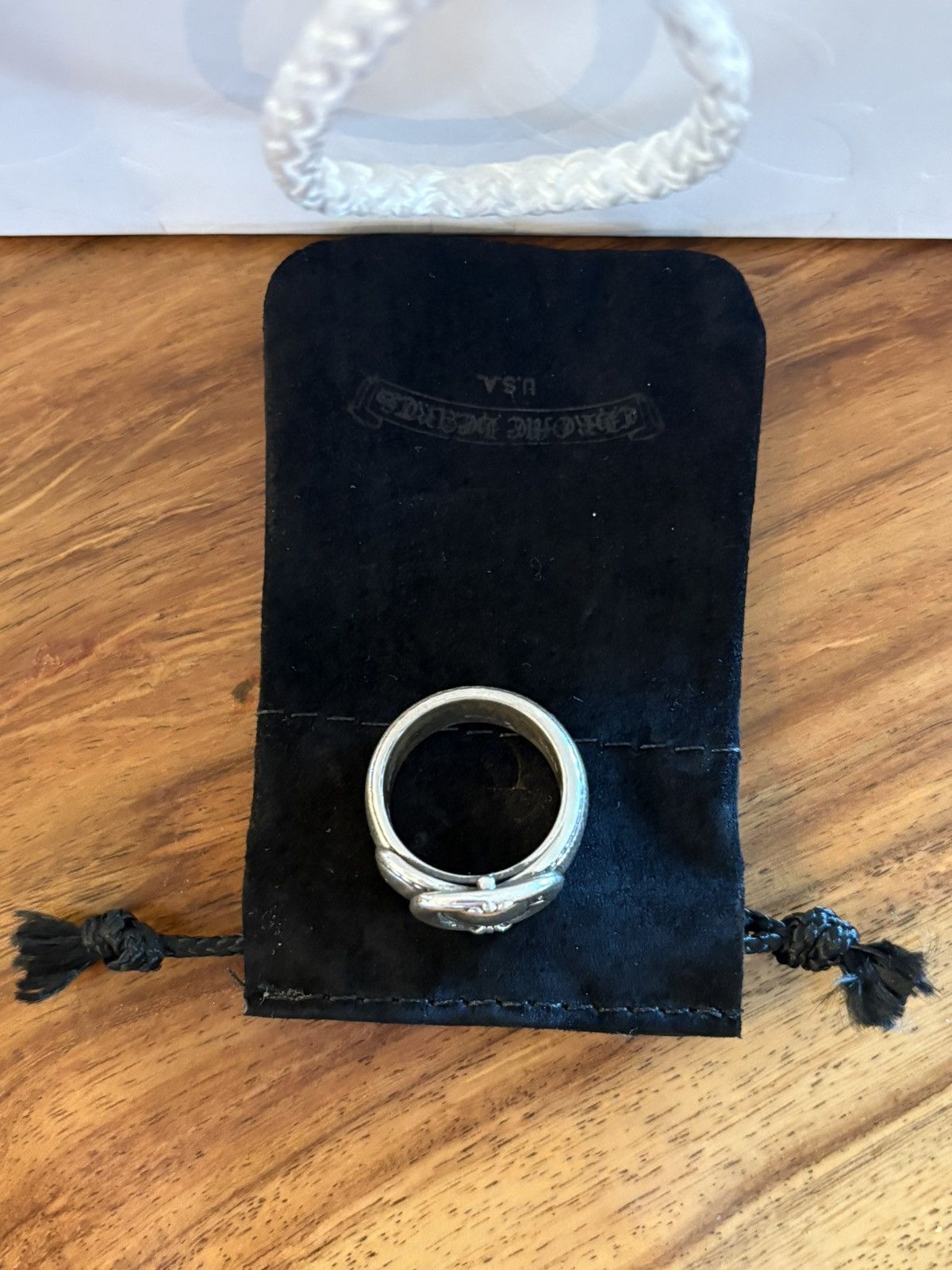 Chrome Hearts Belted Gunslinger Jumbo Ring