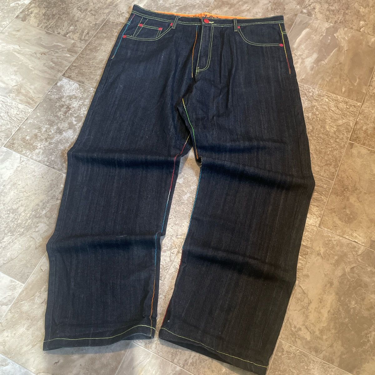 Brooklyn Xpress × JNCO × Vintage Vintage Y2K baggy wodleg Brooklyn Xpress denim skater jeans Size US 42 / EU 58 - 2 Thumbnail