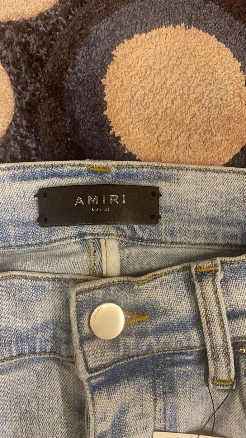 Amiri Amiri store collaboration limited edition floral patched b Size US 31 - 4 Thumbnail