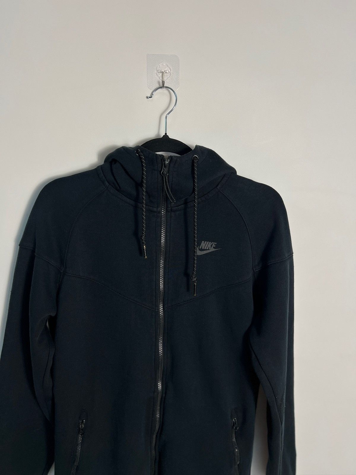 Nike × Vintage Nike Tech Fleece Hoodie Vintage Size US M / EU 48-50 / 2 - 2 Thumbnail