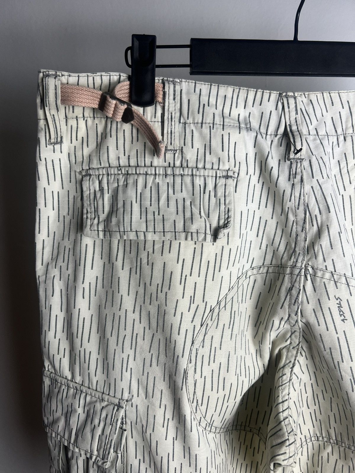 Futura × Stussy 2000s Stussy X Futura Raindrop Shorts Cargo Size US 32 / EU 48 - 7 Thumbnail