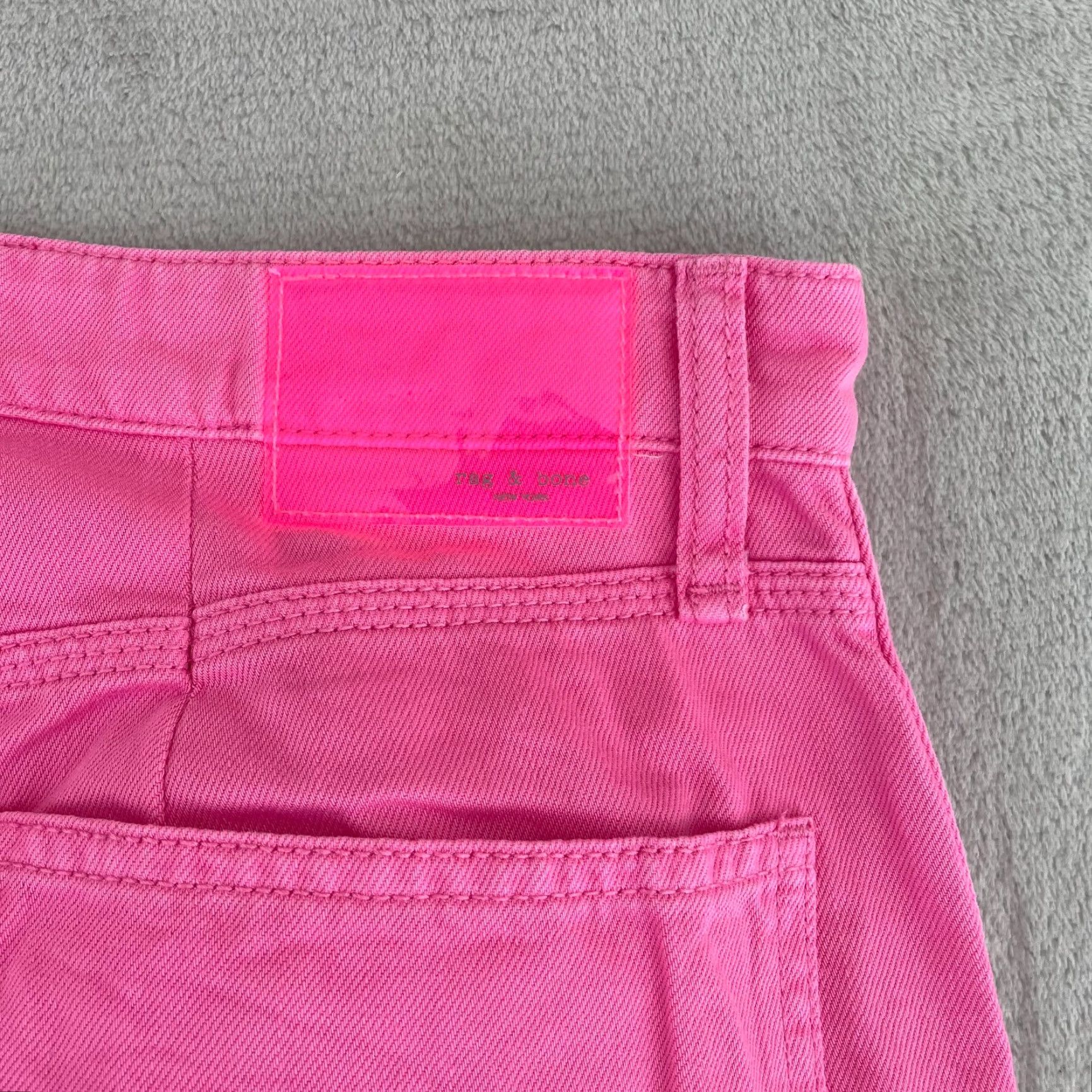 Rag & Bone Rag & Bone Sid Carpenter Jeans Women 30 Pink Wide-Leg Vintage No Size 30" / US 8 / IT 44 - 4 Thumbnail