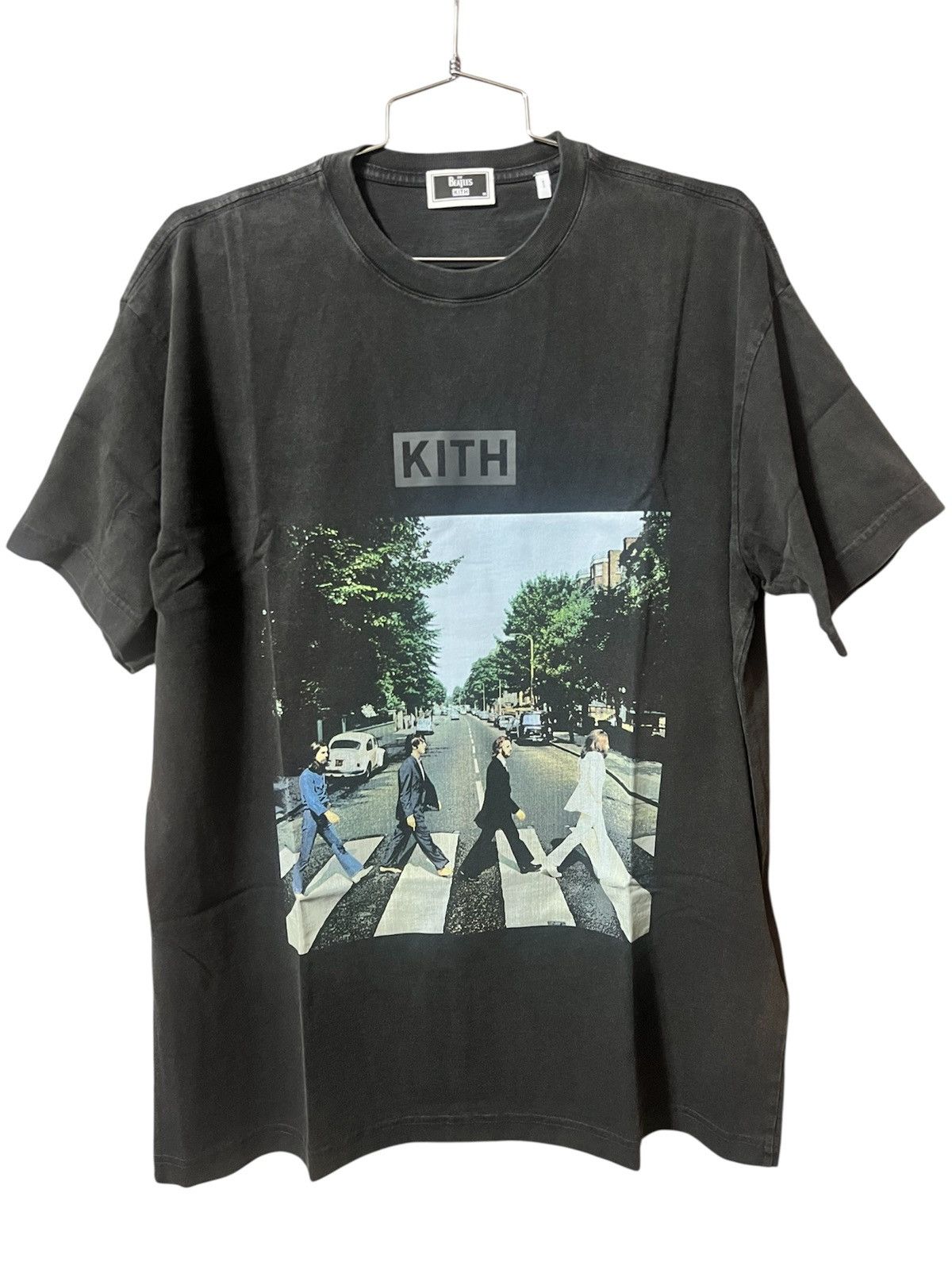 Kith x The Beatles Abbey Road Vintage Tee