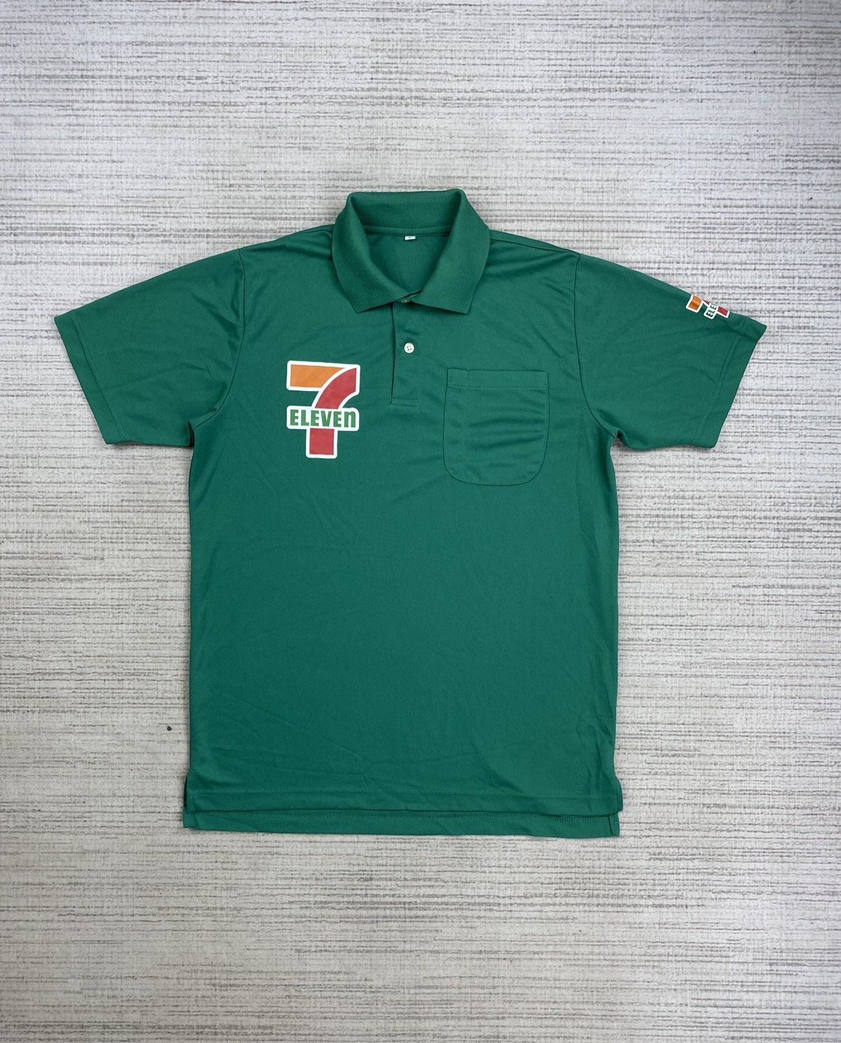 Japanese Brand × Vintage Vintage 7 Eleven Shortsleeve Polos Shirt Size US M / EU 48-50 / 2 - 1 Thumbnail