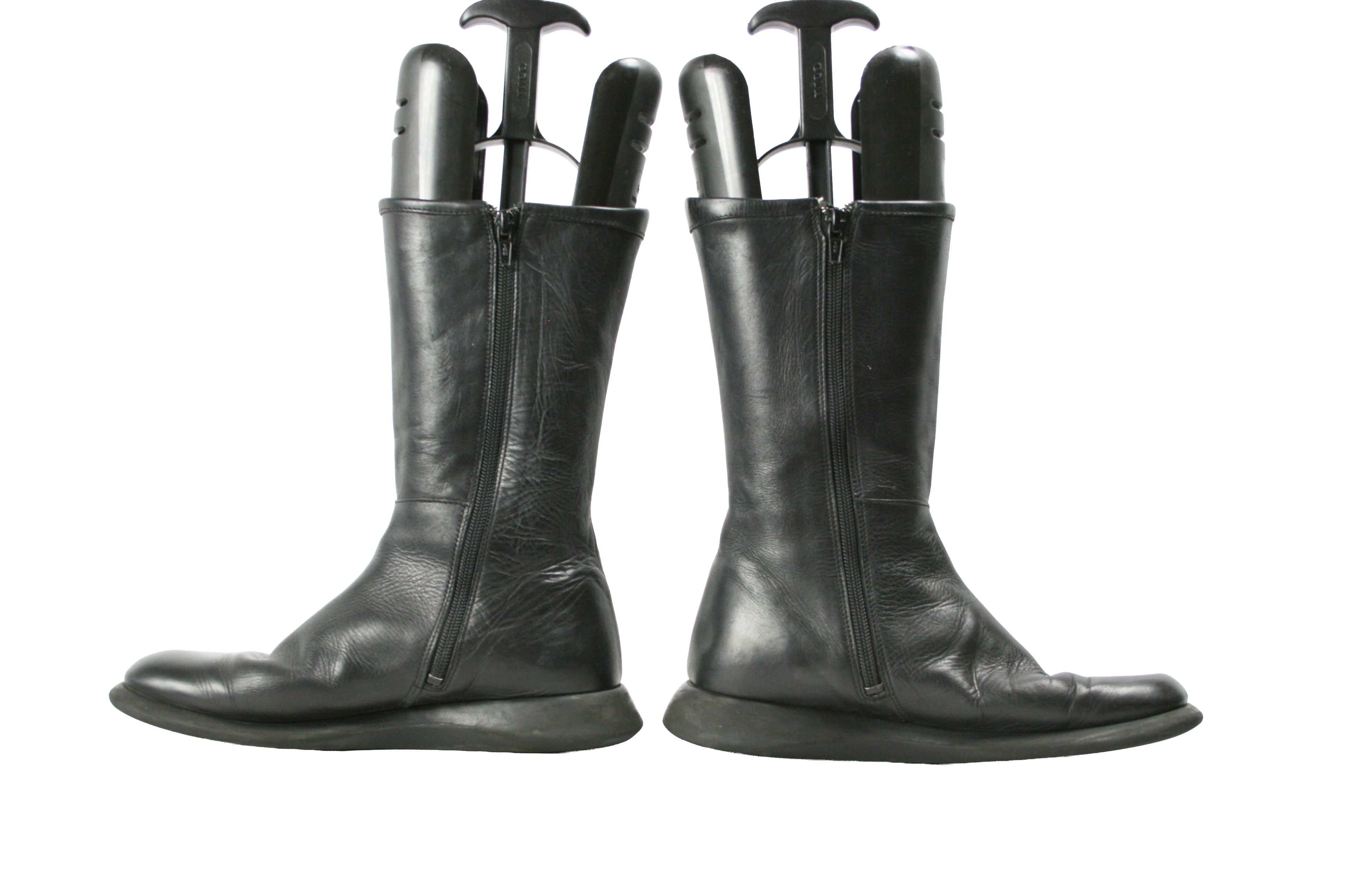Camper Biker Avant Garde Mid Leather Side Zip Boots Size US 8 / IT 38 - 10 Thumbnail