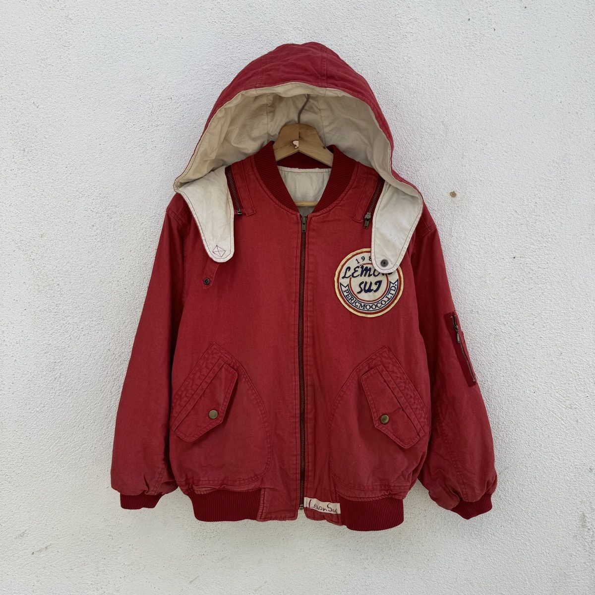 Japanese Brand Vintage Lemon Sui Zip up Hoodie Jacket Size US M / EU 48-50 / 2 - 2 Thumbnail