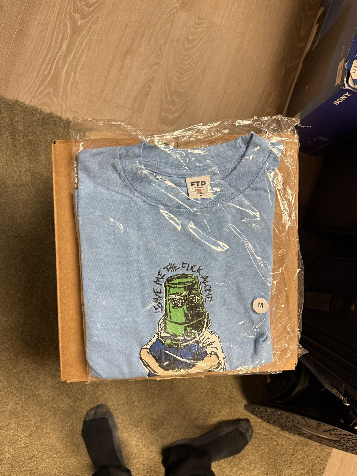 Fuck The Population FTP Leave Me Alone Tee NEW Size US M / EU 48-50 / 2 - 1 Thumbnail