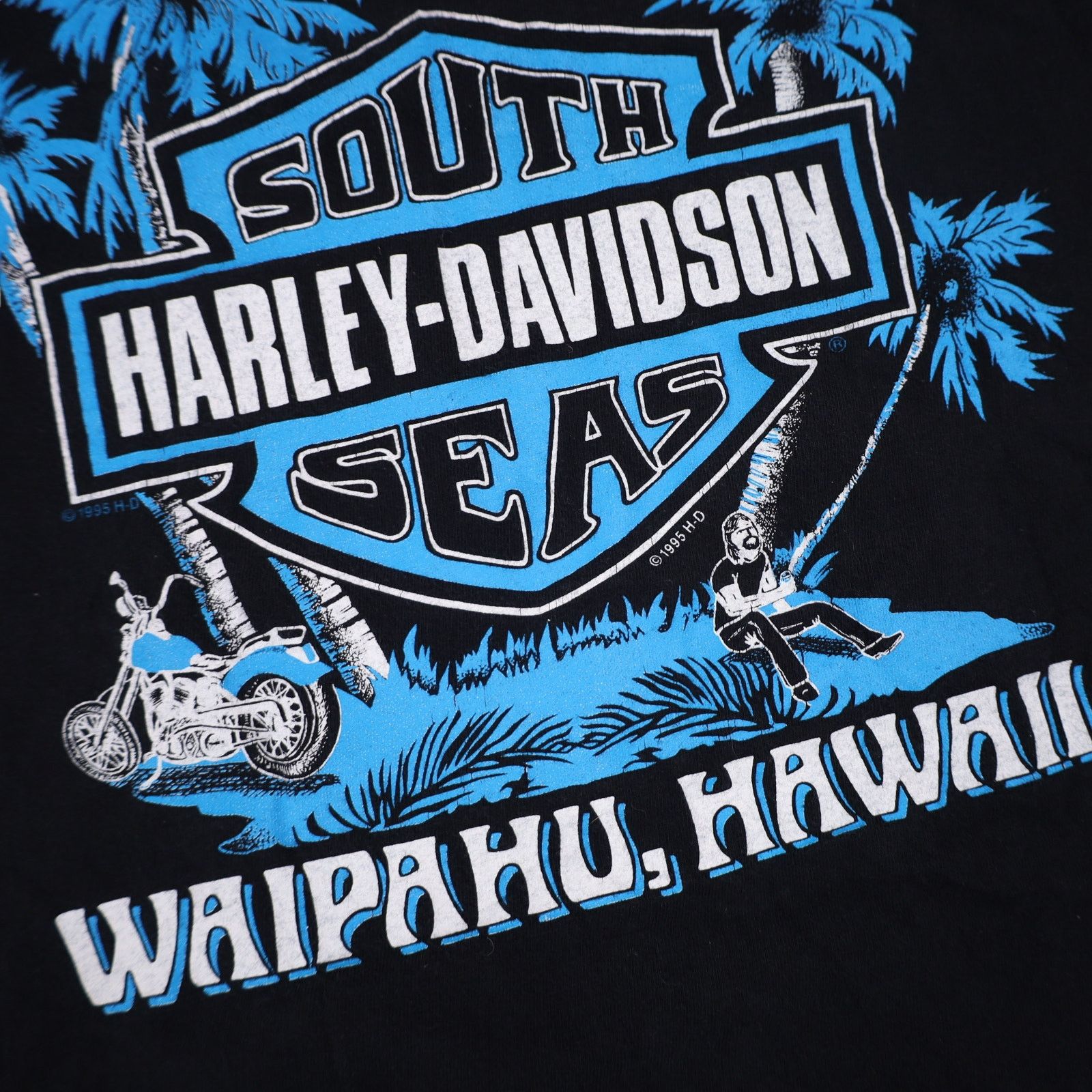 Harley Davidson × Vintage Vintage Harley Davidson Hawaiian Primal Force Graphic Shirt Size US XXL / EU 58 / 5 - 11 Thumbnail