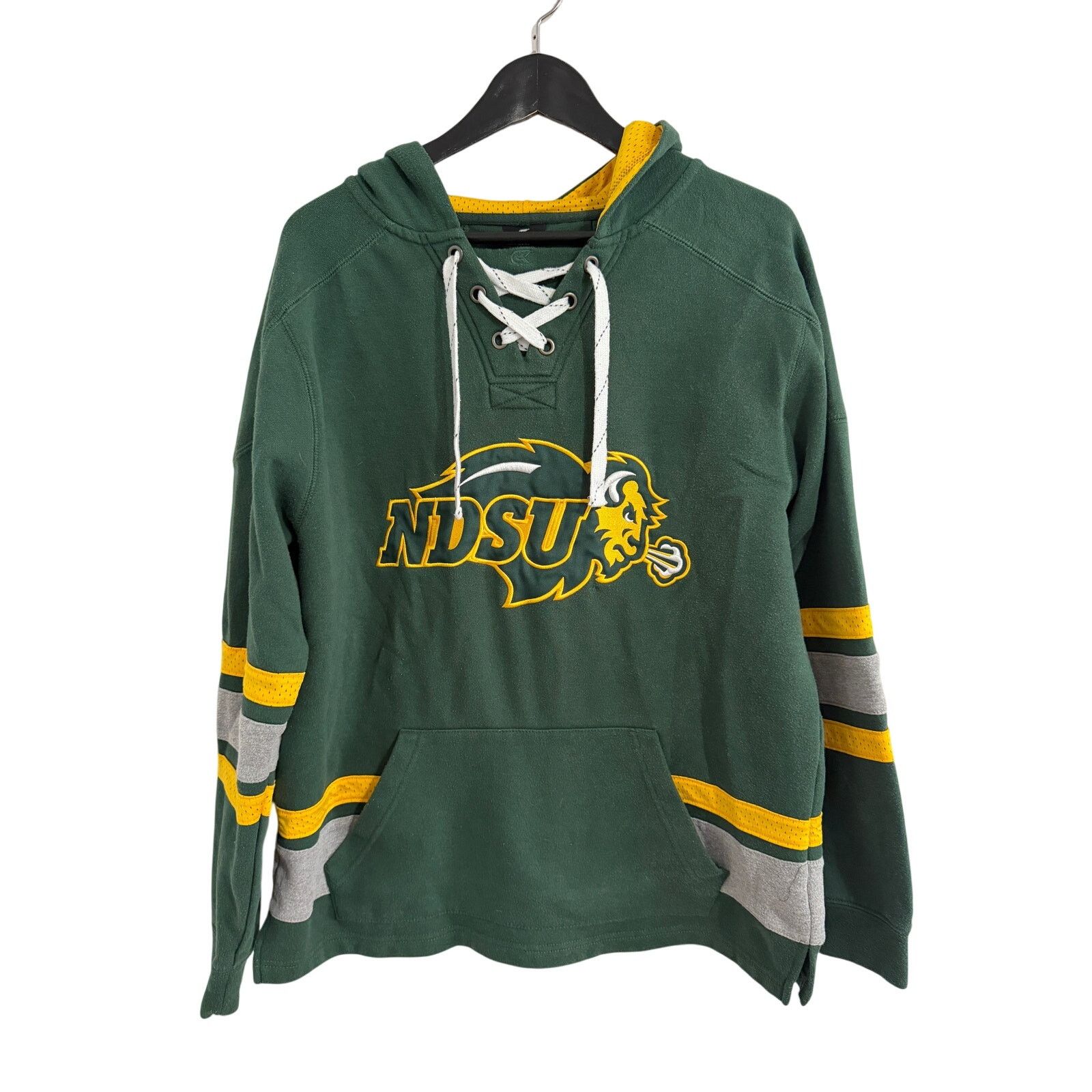Colosseum Athletics NDSU Bison Hockey Style Hoodie Sweatshirt Size Medium Size US M / EU 48-50 / 2 - 1 Thumbnail