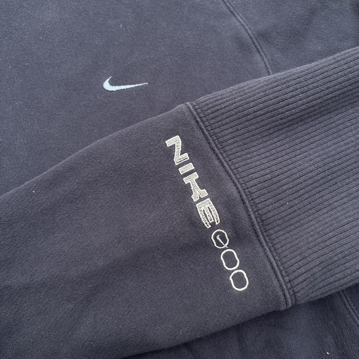 Nike Vintage Y2K NIKE Mini Swoosh Tech Hoodie Size US L / EU 52-54 / 3 - 3 Thumbnail